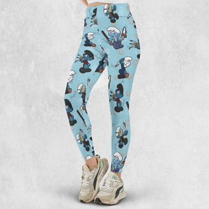 Horror Smurfs Legging