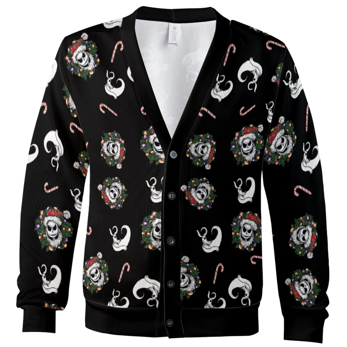 Christmas Nightmare Pattern Cardigan