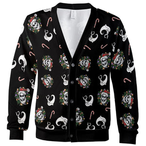 Christmas Nightmare Pattern Cardigan