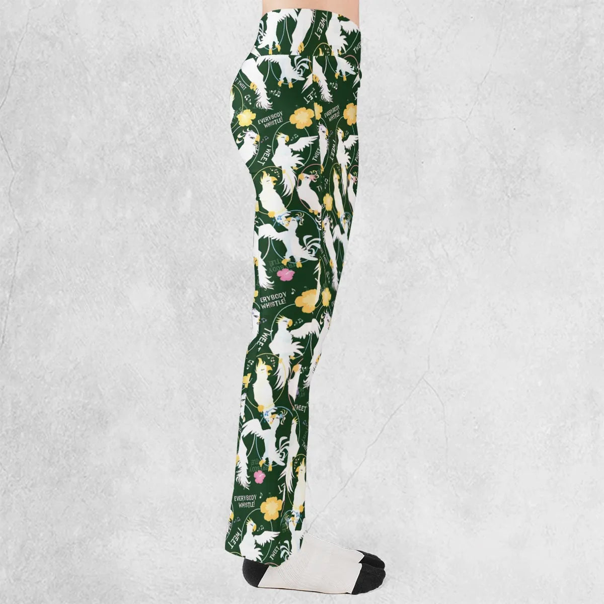 Tiki Room Showgirls Flare Leggings