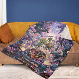 Shell Yeah Teenage Mutant Ninja Turtles Fleece Blanket