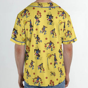Harlem Globetrotters Unisex Baseball Jersey