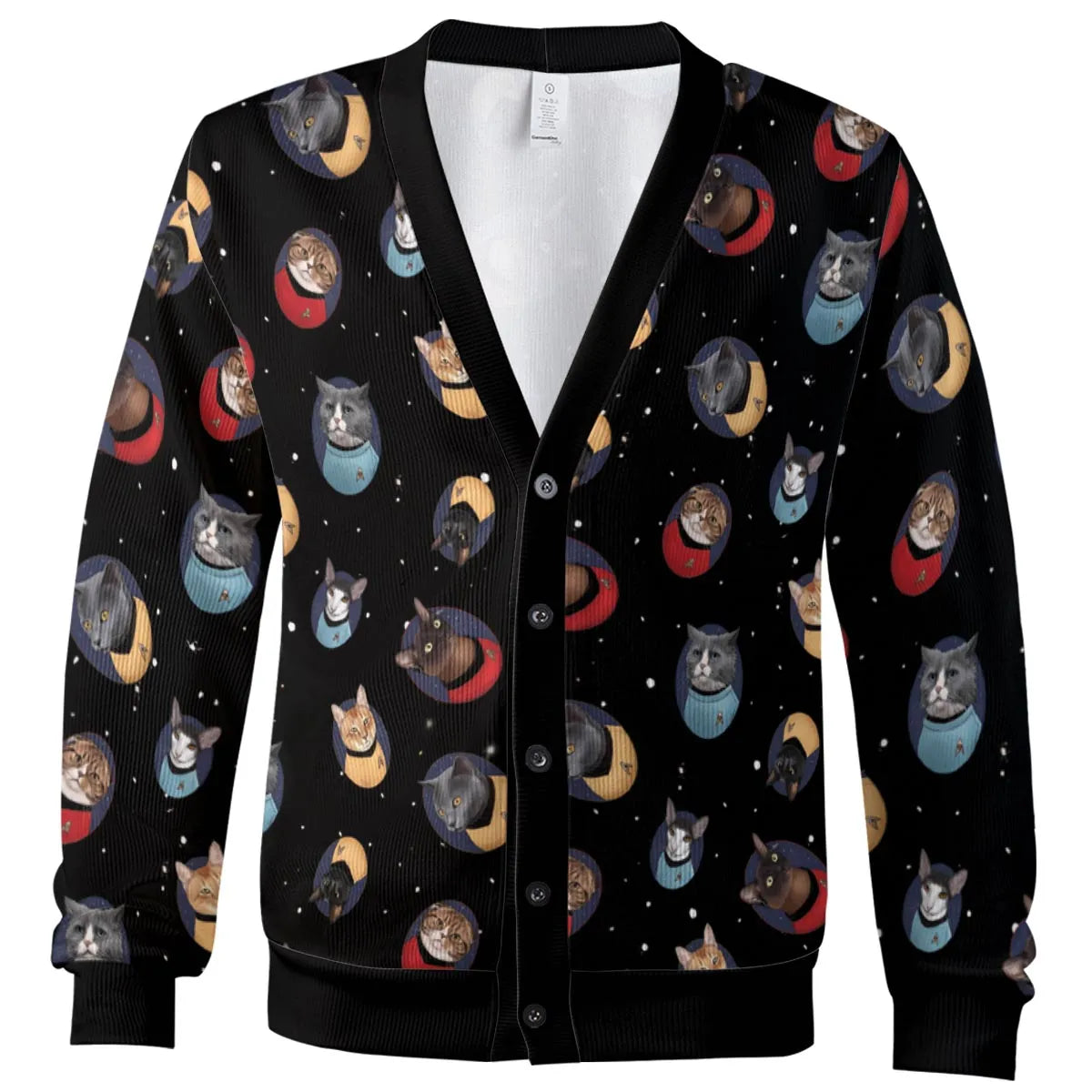 Live Long and Paws-purr Star Trek Cardigan