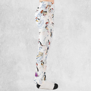 Droopy Dog Flare Leggings