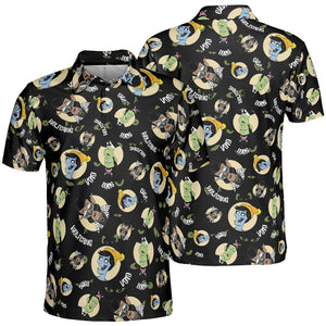 AOP Men/Women Polo Shirt - 7XL9BW7W -  - 2