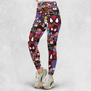 Spide-Mania Spider-Verse Legging