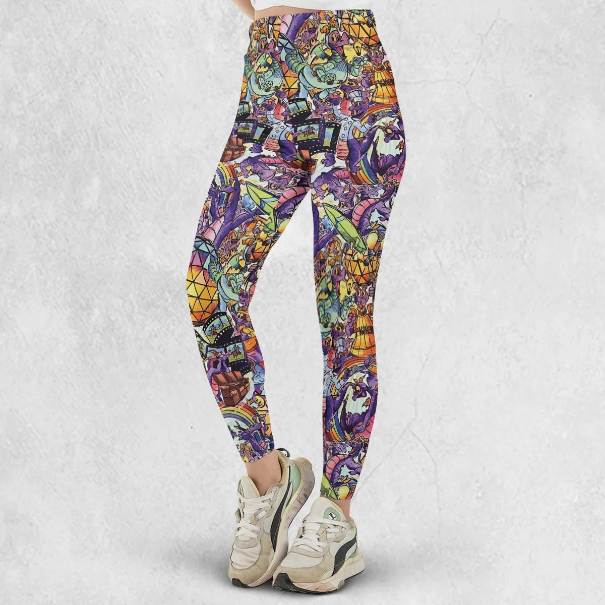 The Cute Dragon Figment Legging
