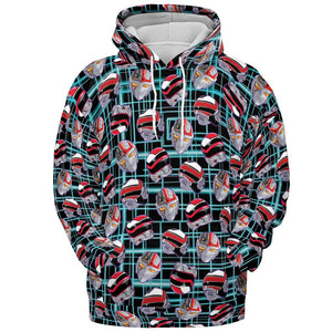 VR All-over Print Hoodie -  - 2
