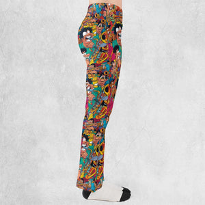 Fat Albert Animated Spin-offs Flare Leggings