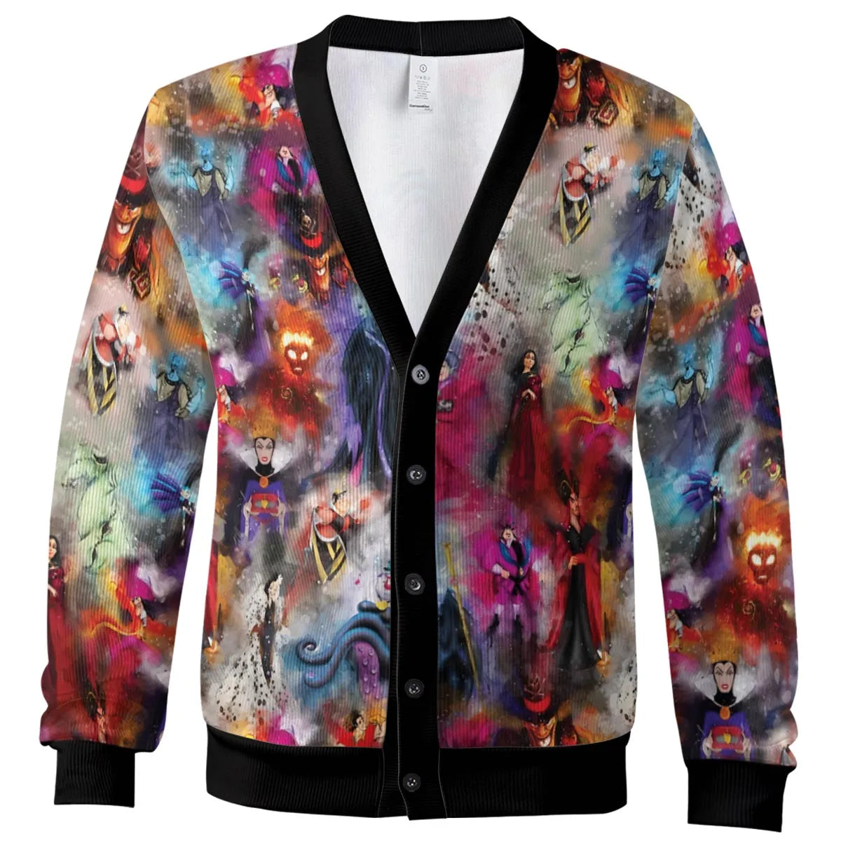 Watercolor Villains Cardigan
