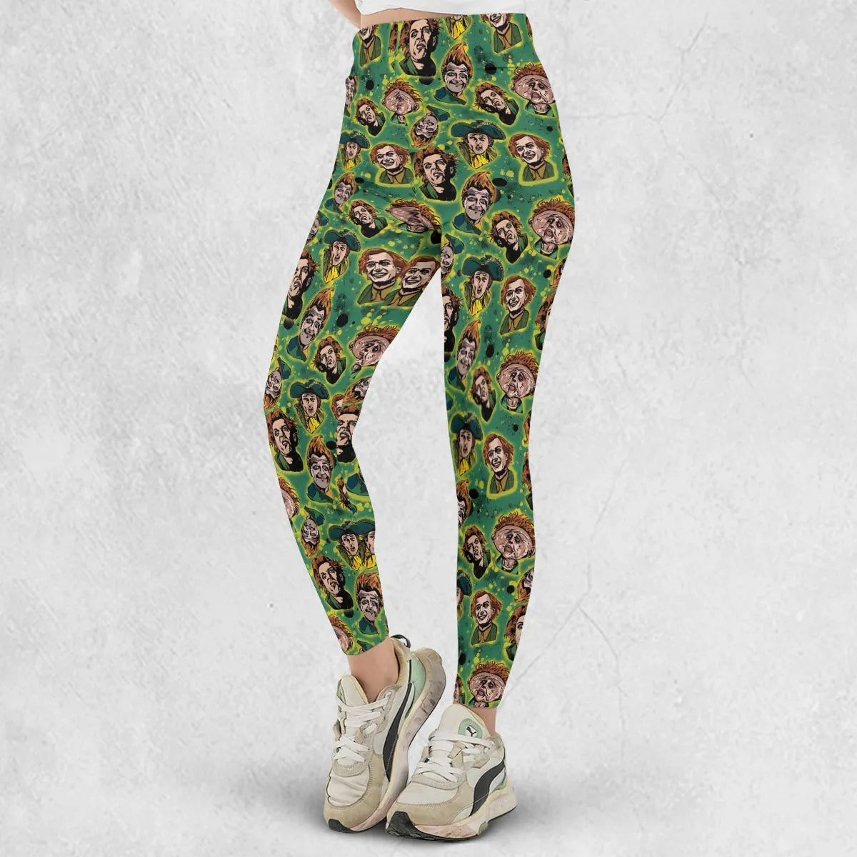 Hey Snot Face Drop Dead Fred Legging
