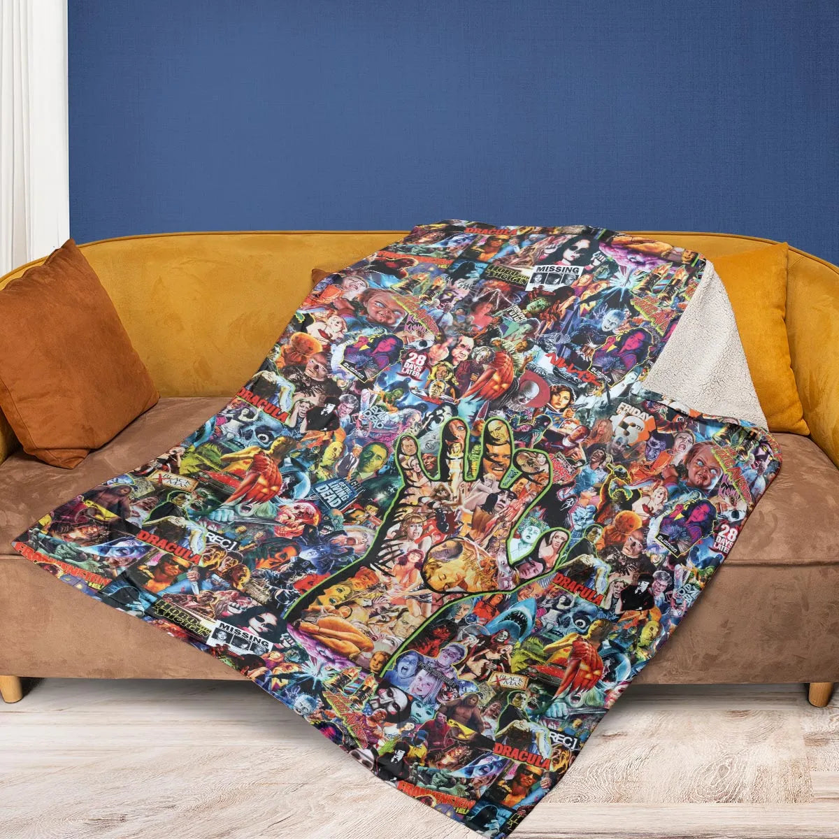 Horror My Love Fleece Blanket