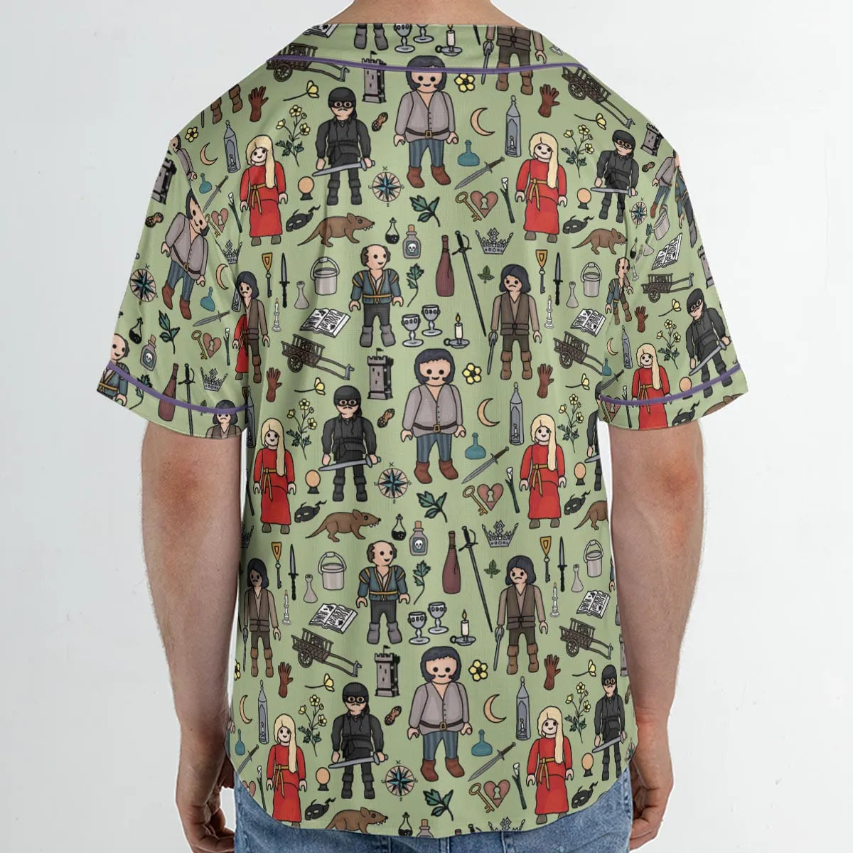 As You Wish Princess Bride Unisex Baseball Jersey