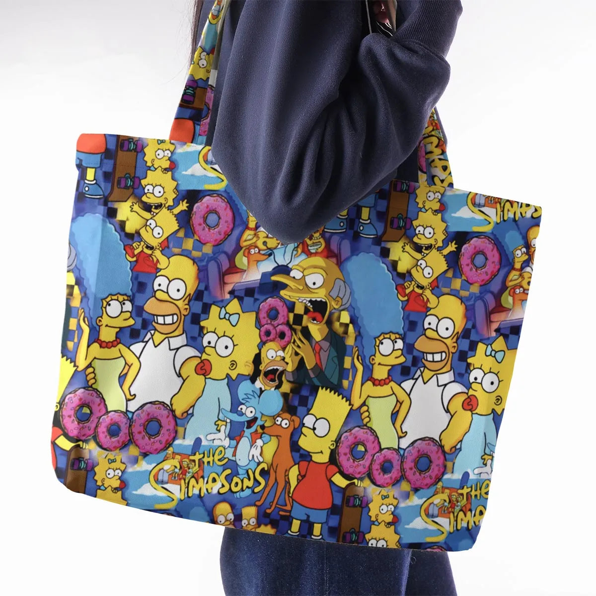 Springfield Swag The Simpsons Large Tote Bag