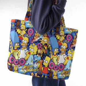 Springfield Swag The Simpsons Large Tote Bag
