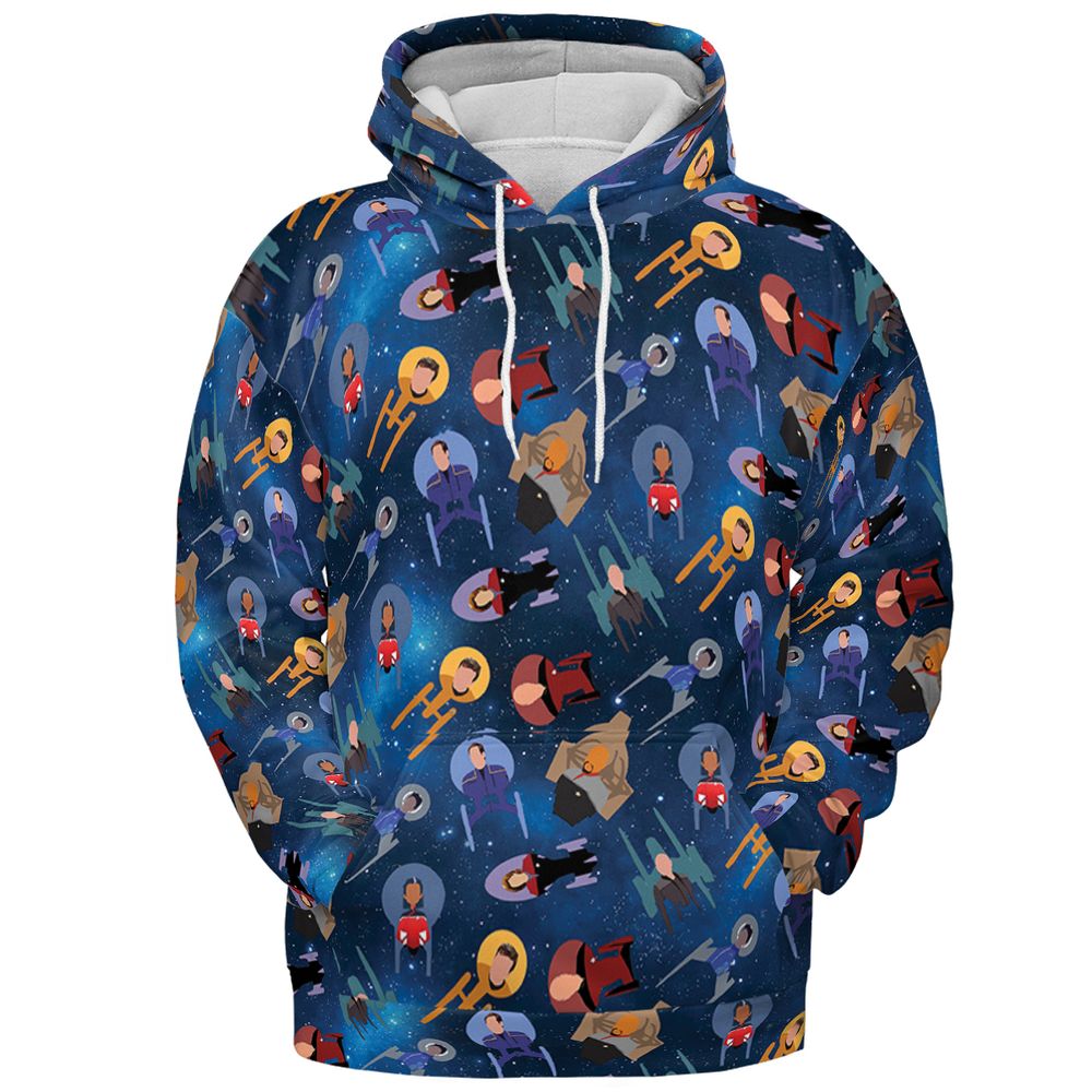 All-over Print Hoodie - KT26S8HF -  - 2