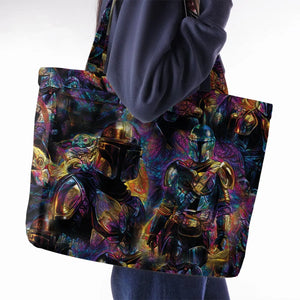 The Guardian Mandalorian Large Tote Bag