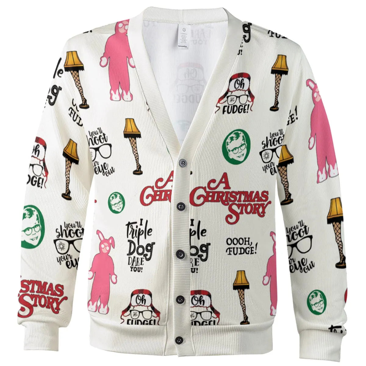 A Christmas Story Pattern Cardigan