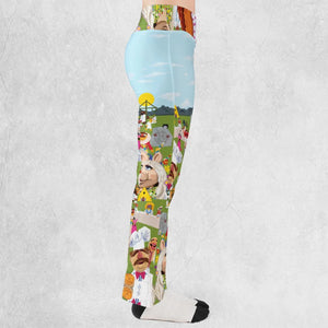 MupSommar Midsommar and The Muppet Show Flare Leggings