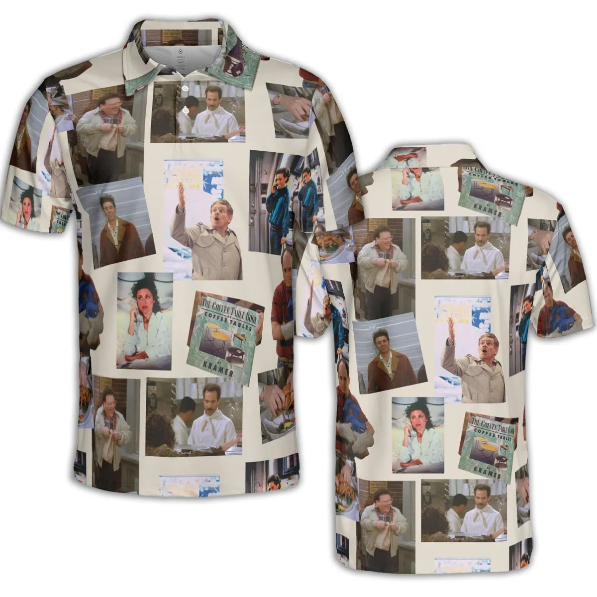 Seinfeld Famous Scenes AOP Men/Women Polo Shirt