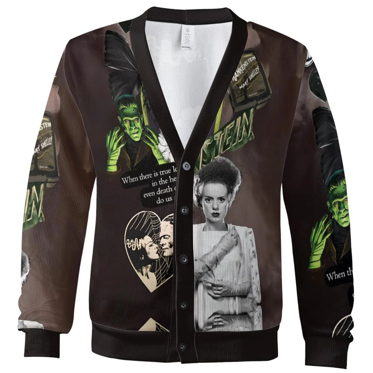 Vintage Bride Of Frankenstein Cardigan