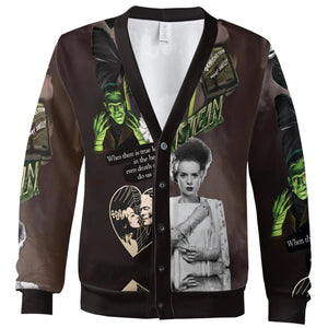 Vintage Bride Of Frankenstein Cardigan