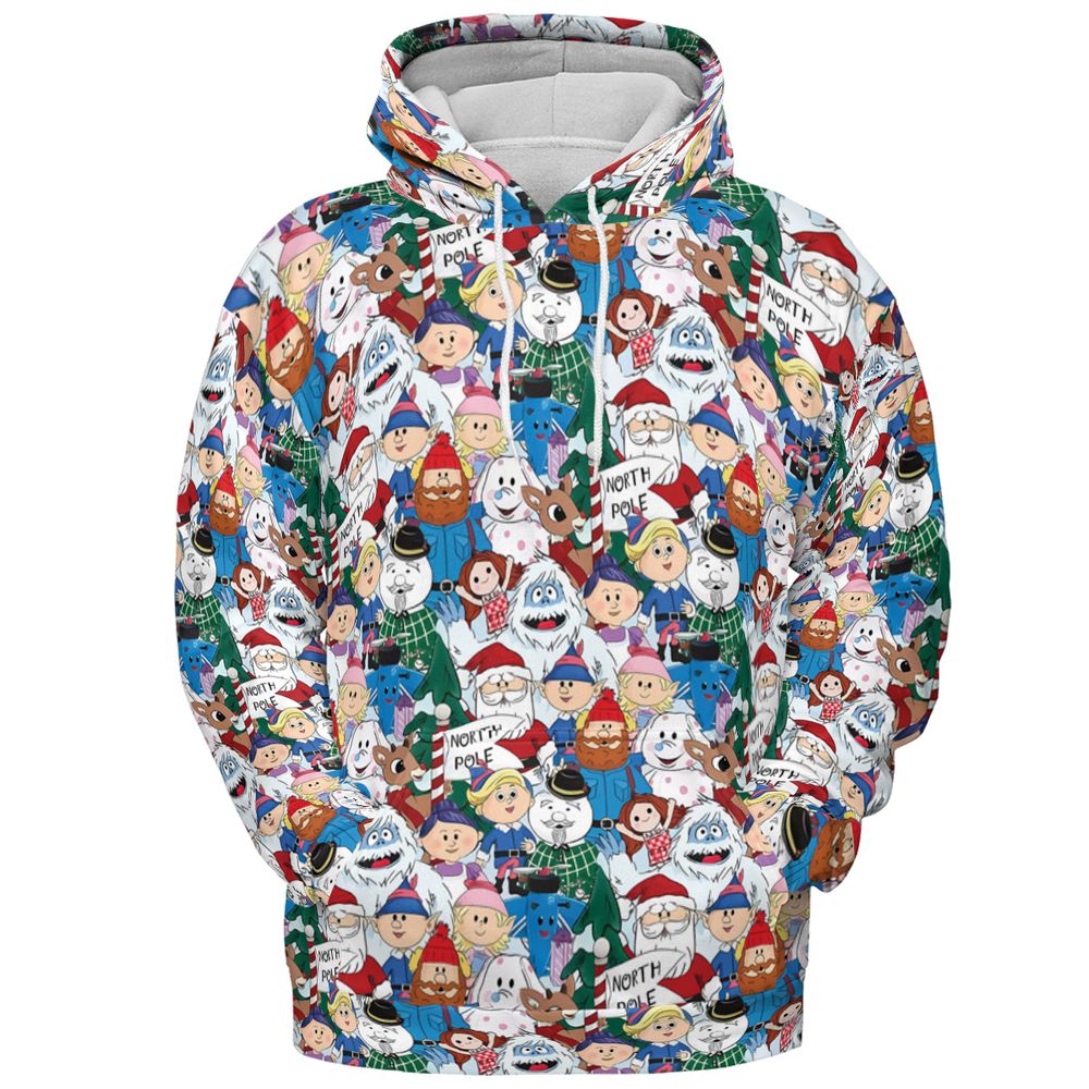 All-over Print Hoodie - 4B1CW9TT -  - 2