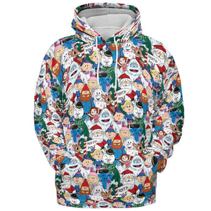 All-over Print Hoodie - 4B1CW9TT -  - 2