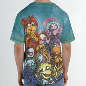 Fraggle Rock Larsen The Muppets Unisex Baseball Jersey