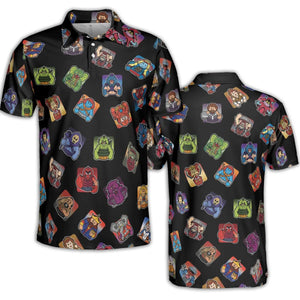 Retro Hero Masters of the Universe AOP Men/Women Polo Shirt