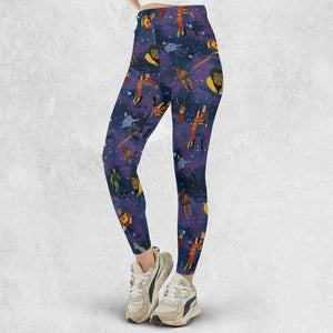 Flash Gordon Cartoon Characters Legging