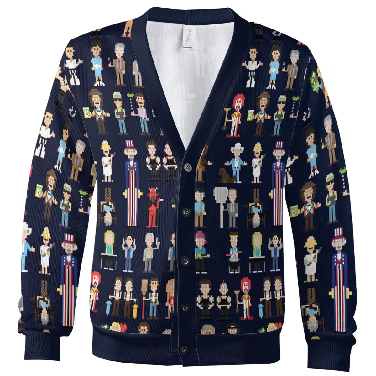 8-Bit UHF Cardigan