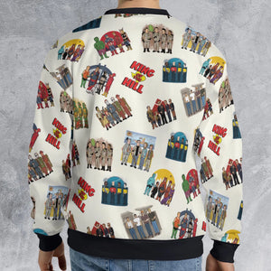 Hank Hill's Friends King Of The Hill Parody All-over Print Sweatshirt