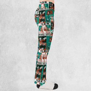 I'm The Dude The Big Lebowski Flare Leggings