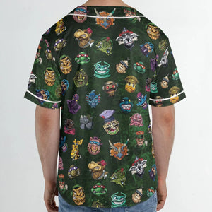 Good To Be Bad Guys Teenage Mutant Ninja Turtles Unisex Baseball Jersey