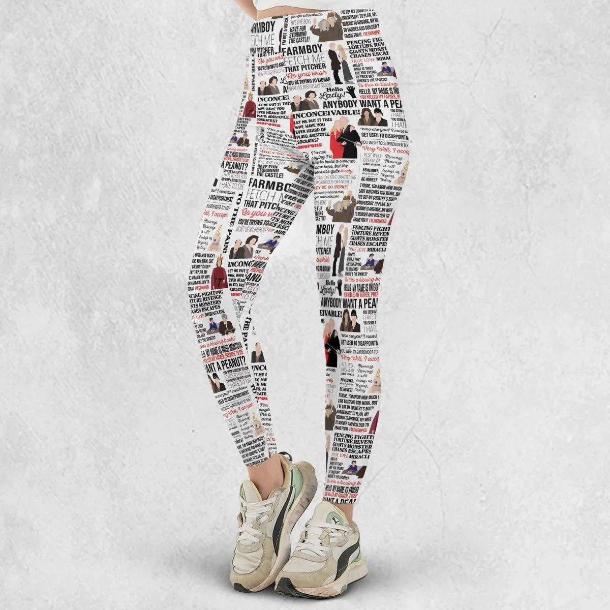 Inconceivable Quotes Legging