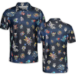 Shogun Warriors Toys AOP Men/Women Polo Shirt