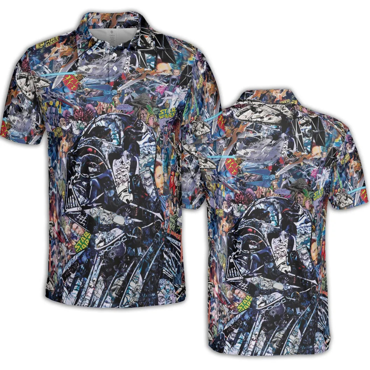 Star Wars Darth Vader All in One AOP Men/Women Polo Shirt