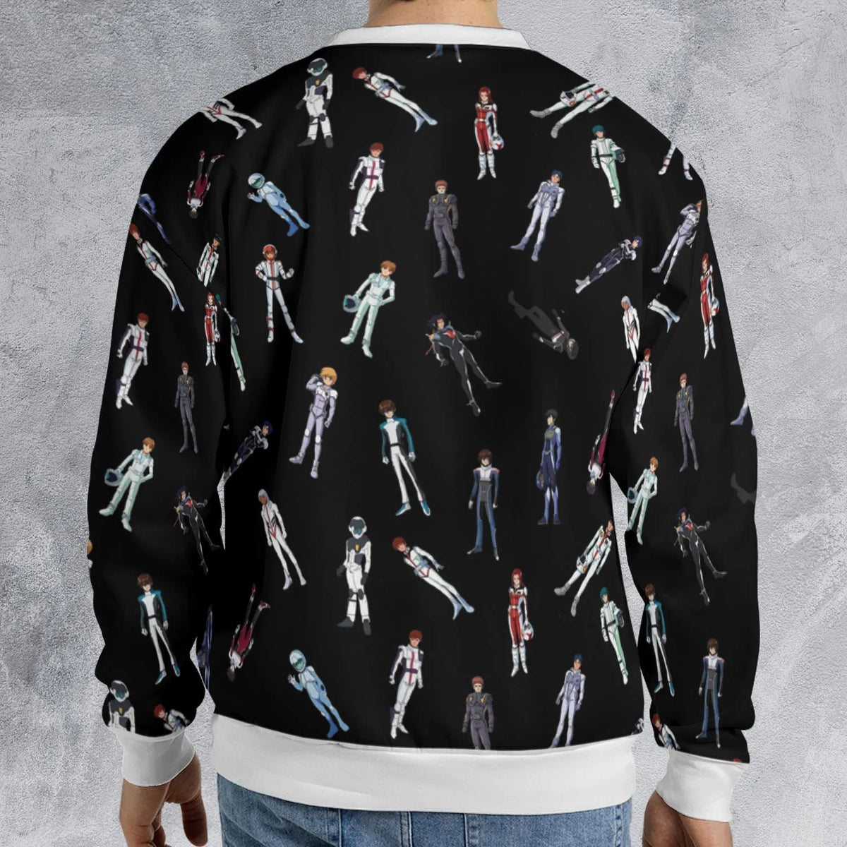 Gundam Pilot Suits Gundam Mobile All-over Print Sweatshirt