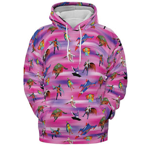 All-over Print Hoodie - 87W8A7R1 -  - 2