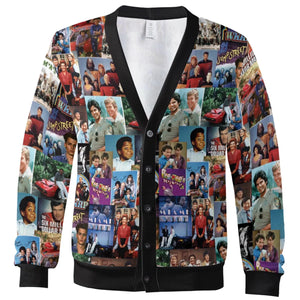 80s TV Shows Cardigan