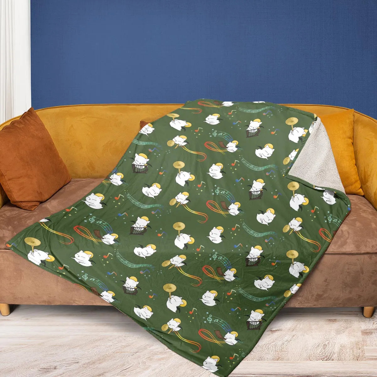 Moggle Music Final Fantasy Fleece Blanket