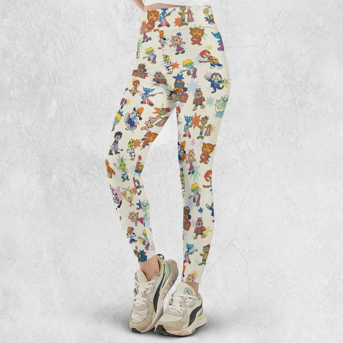 Parappa the Rapper Characters Legging