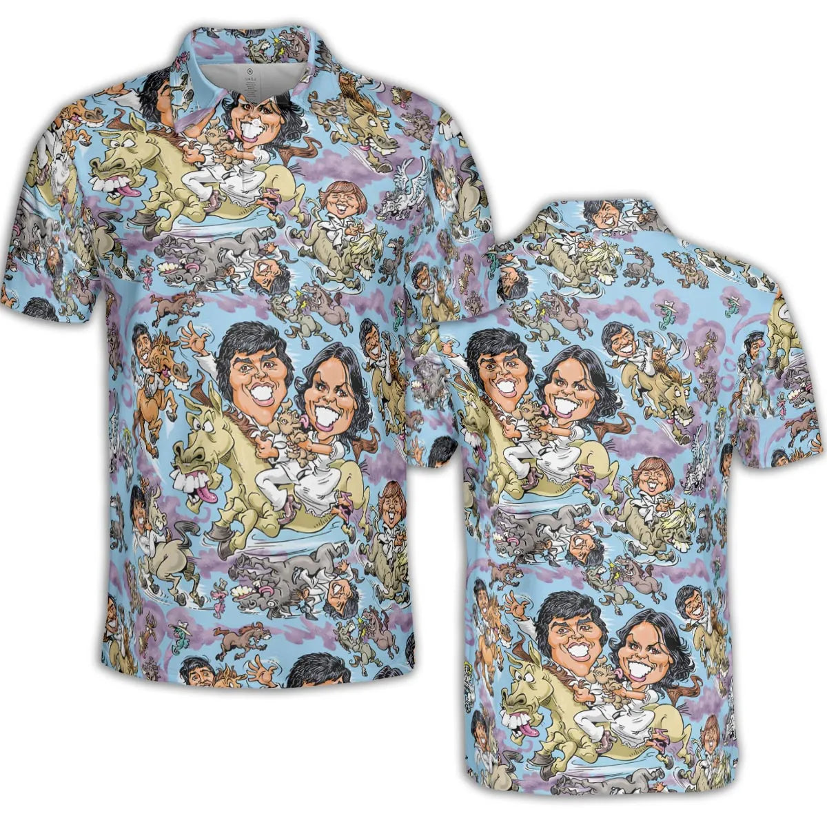 We Want the Osmonds AOP Men/Women Polo Shirt