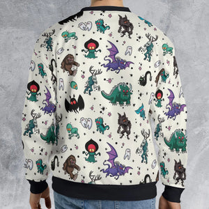 Cryptids of the Americas Cryptozoology Cryptids Monster All-over Print Sweatshirt