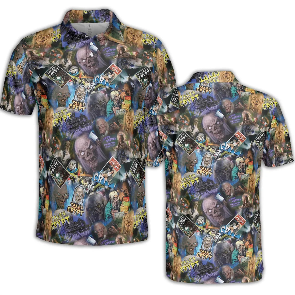 Tales from the Crypt AOP Men/Women Polo Shirt