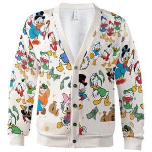 Donald Huey Dewey Ducktales Cardigan