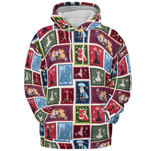 All-over Print Hoodie - 4HZDEXXX -  - 2