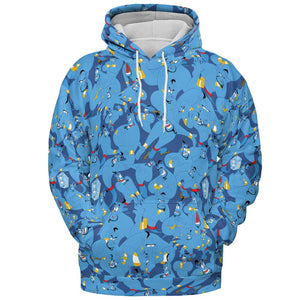 All-over Print Hoodie - 8C9LUKRX -  - 2