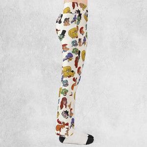 Memory of Jay Ward Flare Leggings